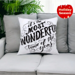 Christmas Pillowcase Cover "...wonderful time of the year"